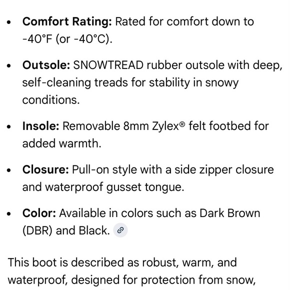 Kamik Men's Champlain 3 Winter Boots  HEAT-MX  -40 F  Pull On  Side Zippers  12W - Picture 9 of 15